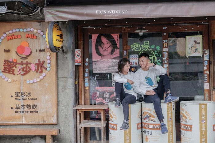 街拍婚紗照,婚紗照風格,婚紗攝影,拍婚紗